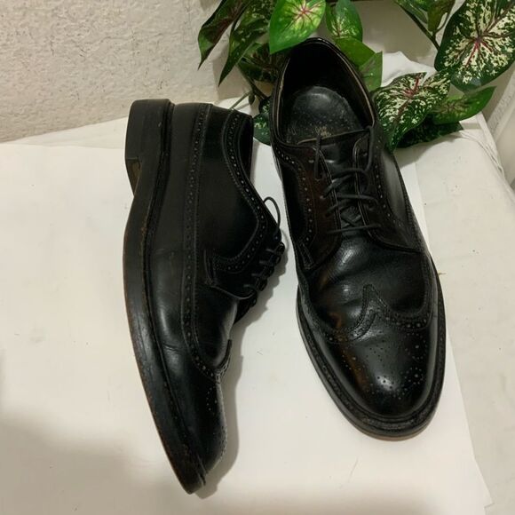 EXECUTIVE IMPERIAL By Mason Vintage Wingtip Shoes size 9D - Picture 6 of 15